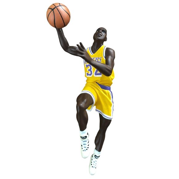 Magic Johnson Figurine #32 5.5" Hallmark Ornament The Scoreboard - Picture 5 of 7